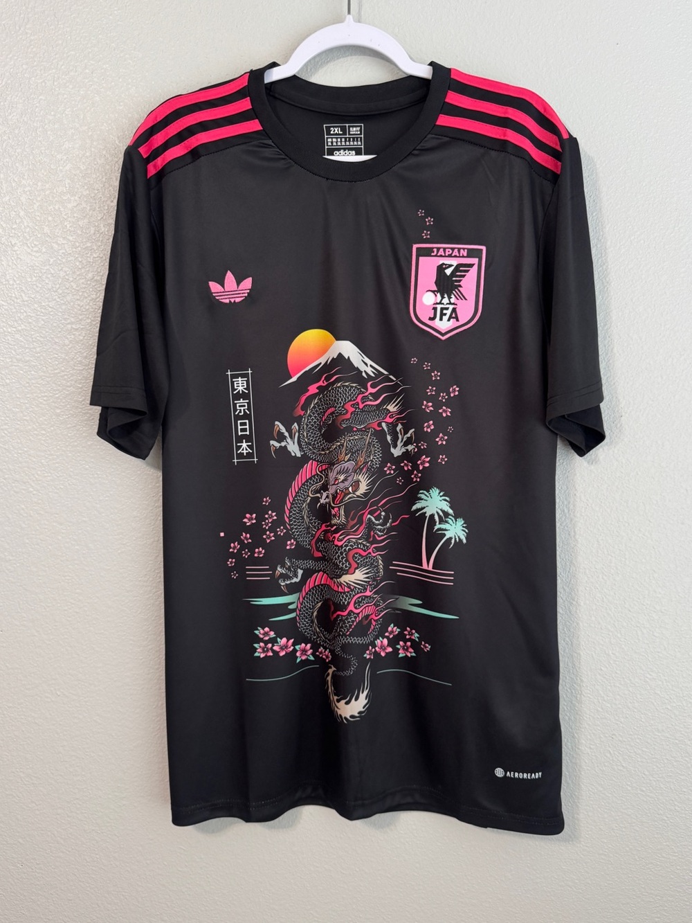 Japan DBZ Anime Dragon black soccer Concept Jersey